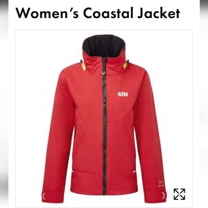 Women's Red Gill Coastal Jacket